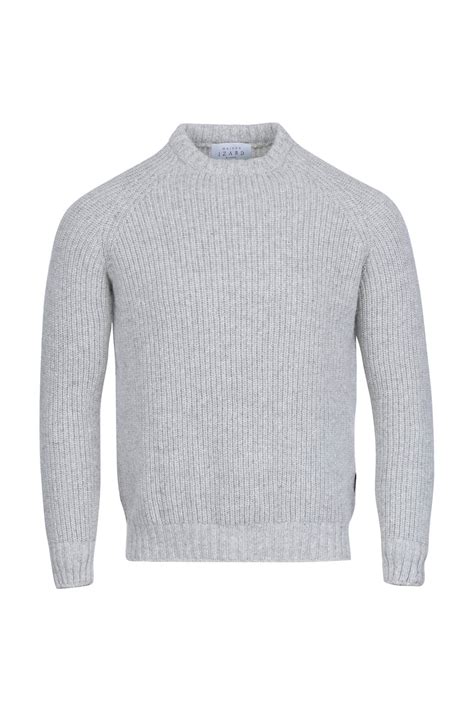 Pull en laine (Gris moyen) 